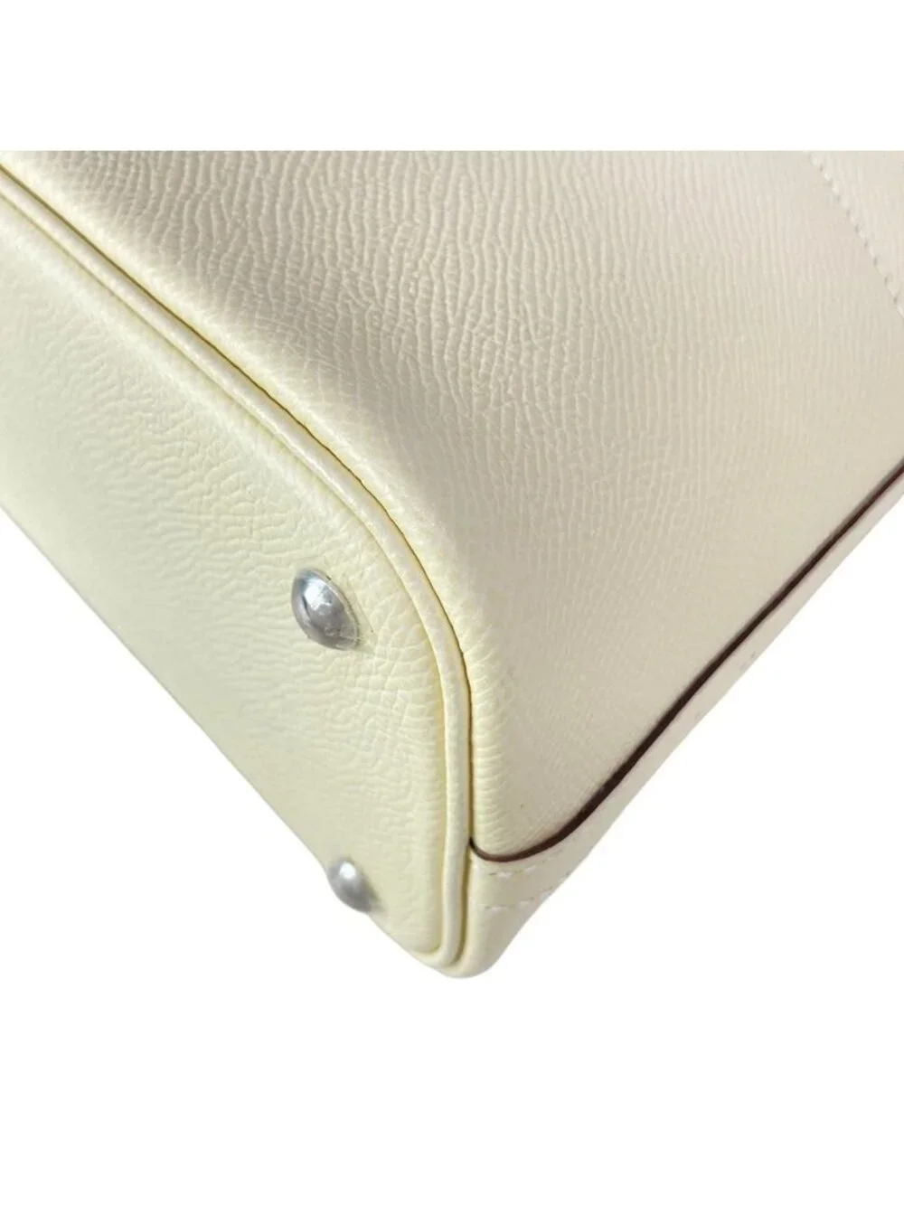 Hermes Handbag Bolide 27 Nata Silver